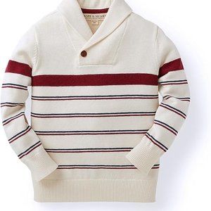 Boys' Long Sleeve Shawl Collar Sweater